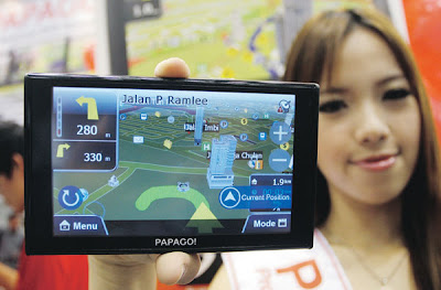 GPS Papago! pertama dengan HD