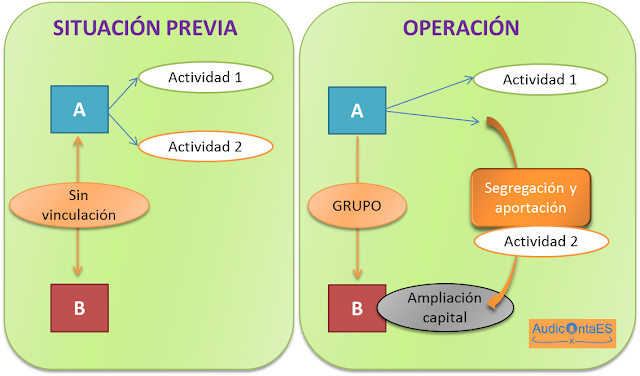 BOICAC 102 consulta 4 segregación actividad grupo