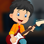 Play Games4King Stylish Guitar Boy Escape