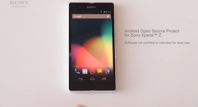 Sony Xperia Z AOSP