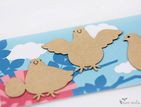 sticky notes shaped like pigeons