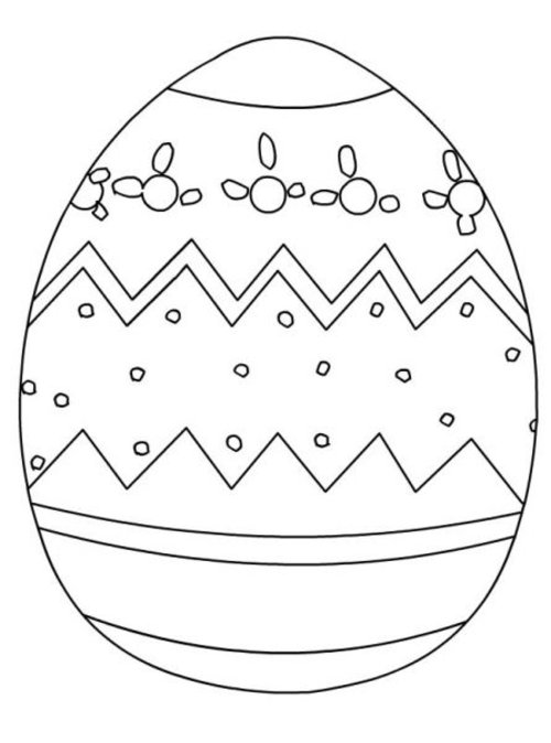 Download Ukrainian Easter Egg Coloring Pages For Kids >> Disney ...