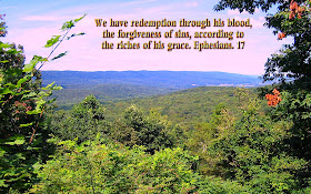 Scenic Wallpaper With Bible Verse