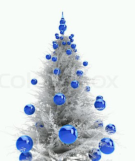 Arboles de Navidad Color Azul, parte 2