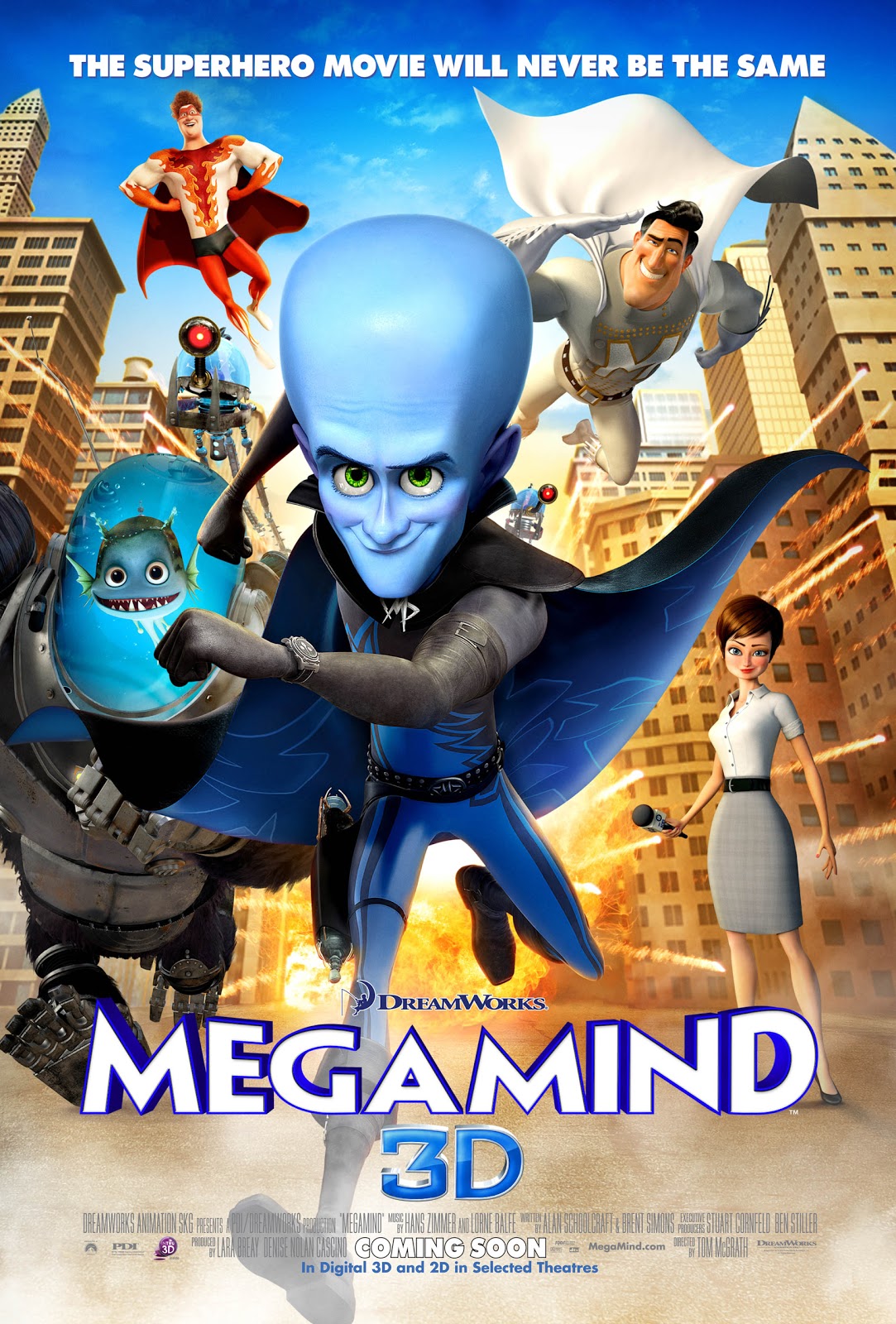 Megamind 2010 HD Movie Free Download And Watch Online