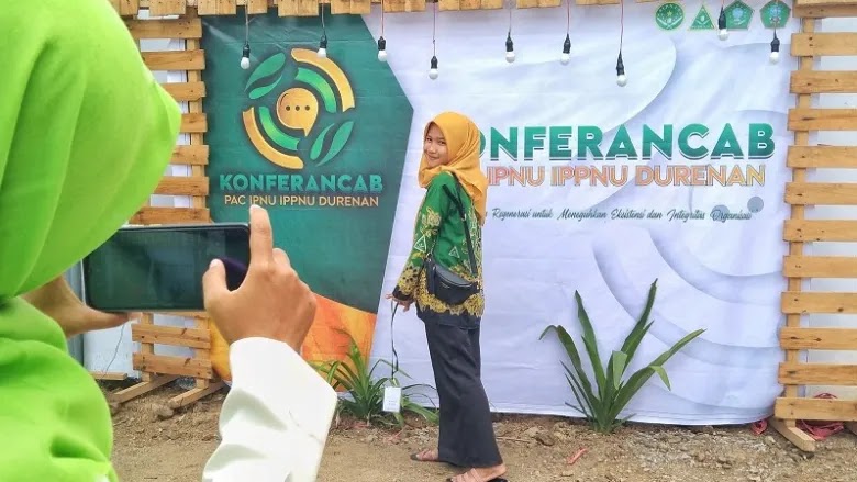 Photoboot hingga Dekorasi Ciamik Jadi Daya Tarik Konferensi IPNU IPPNU Durenan Trenggalek