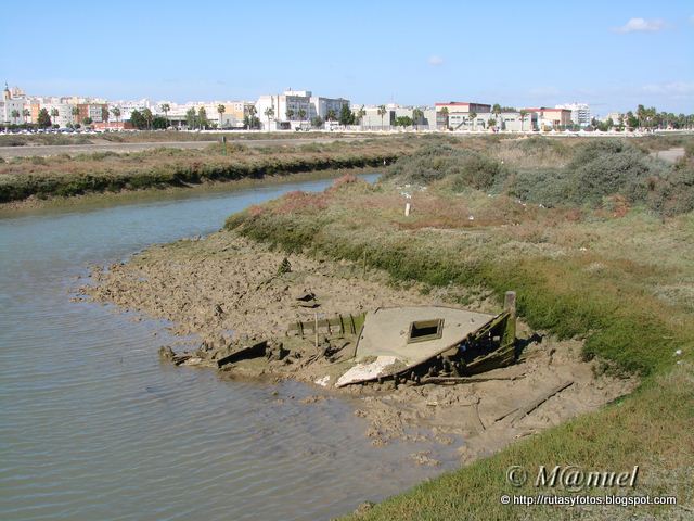 Caño del Carrascón - Salina San Judas - Caño de Sancti Petri