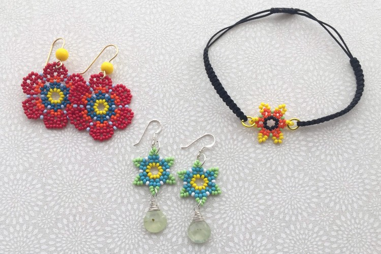 How to make a Flower Bracelet with Miyuki Seed Beads - Beads & Basics
