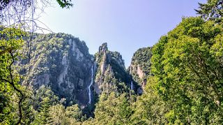 層雲峡・双瀑台（銀河の滝、流星の滝）