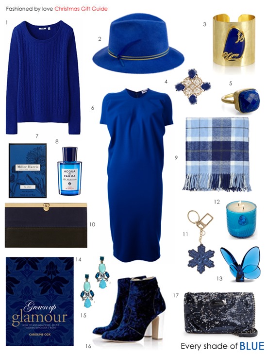 christmas gift guide blue all budgets