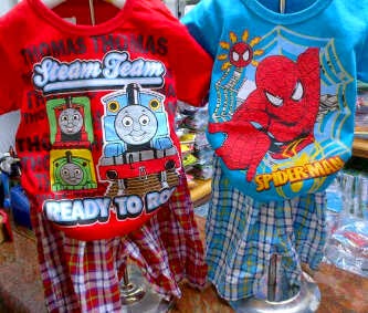 baju kartun anak