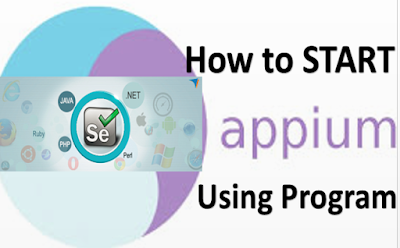 How to launch and Stop Appium programmatically