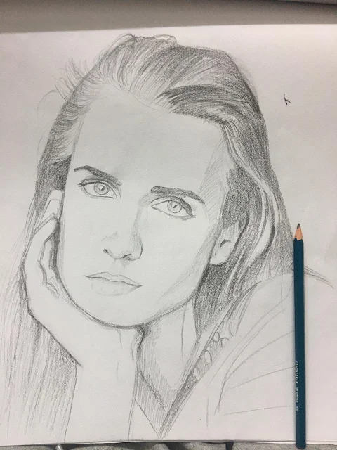 Danish singer MØ Portrait done in 20 Minutes