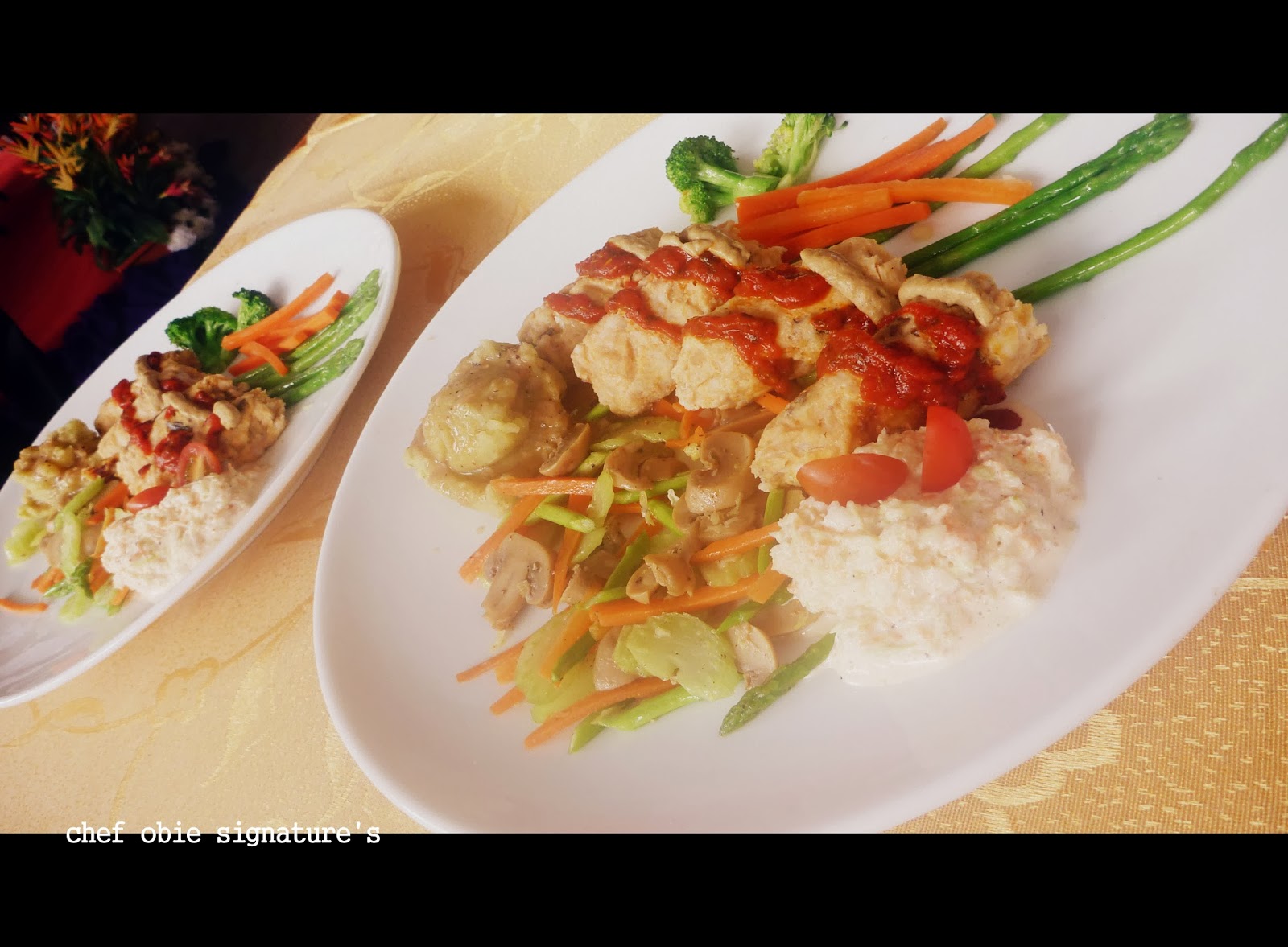 Chef Obie Kelas Masakan 1001 Info & Resepi: Fire Chef 