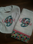 2 Piece Bib & Burp Cloth Set  $12.00