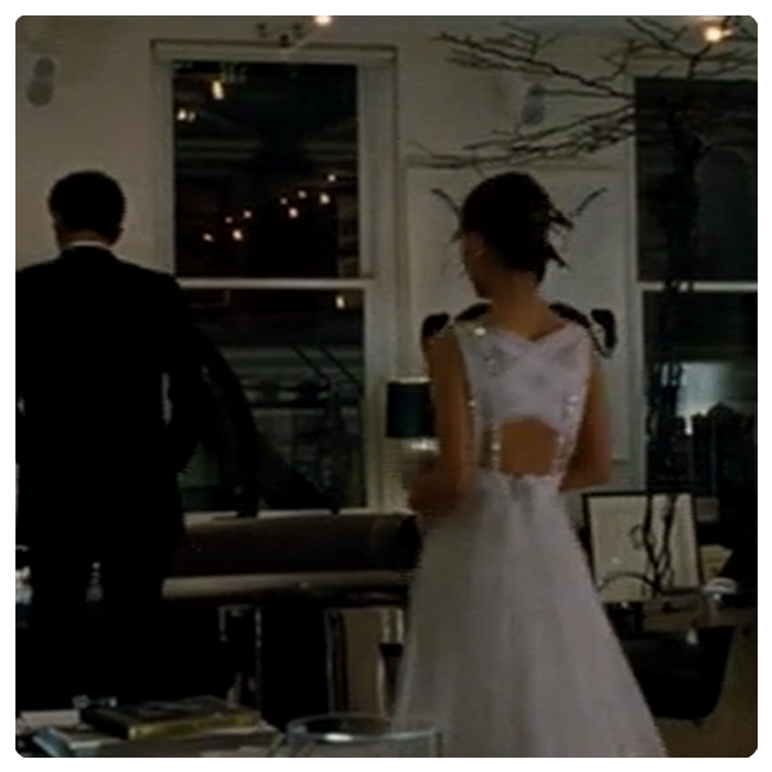 the white dress Natalie Portman wore for the toasting in Black Swan. Rodarte