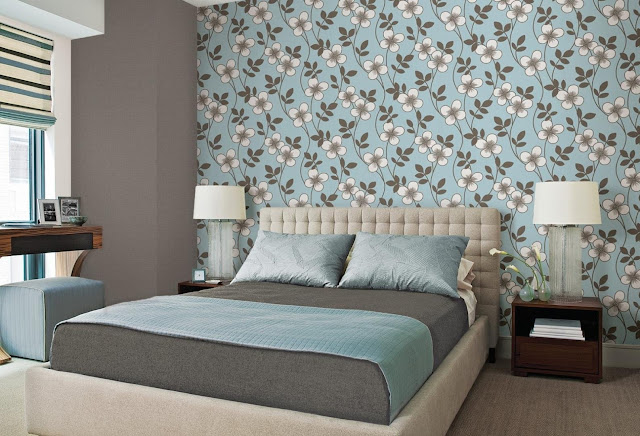 two colour combination for bedroom walls