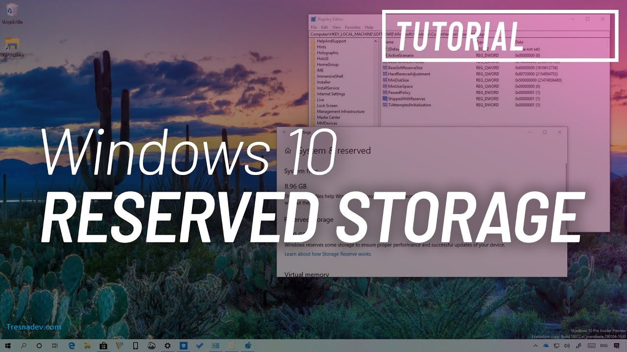 Cara Ampuh Mengurangi Ukuran ‘Reserved Storage’ Pada Windows 10