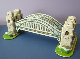 scale model of the Sydney Harbour Bridge