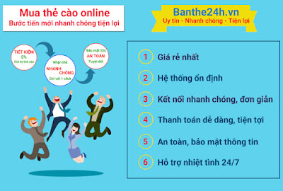 nạp tiền điện thoại vinaphone qua vietcombank