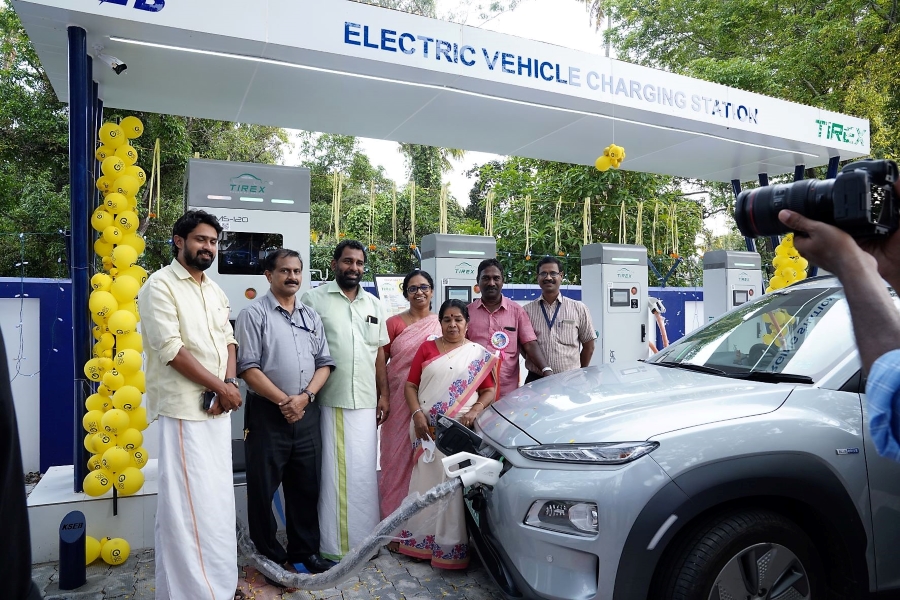 Tirex Chargers to Boost EV Charging Station in Kerala