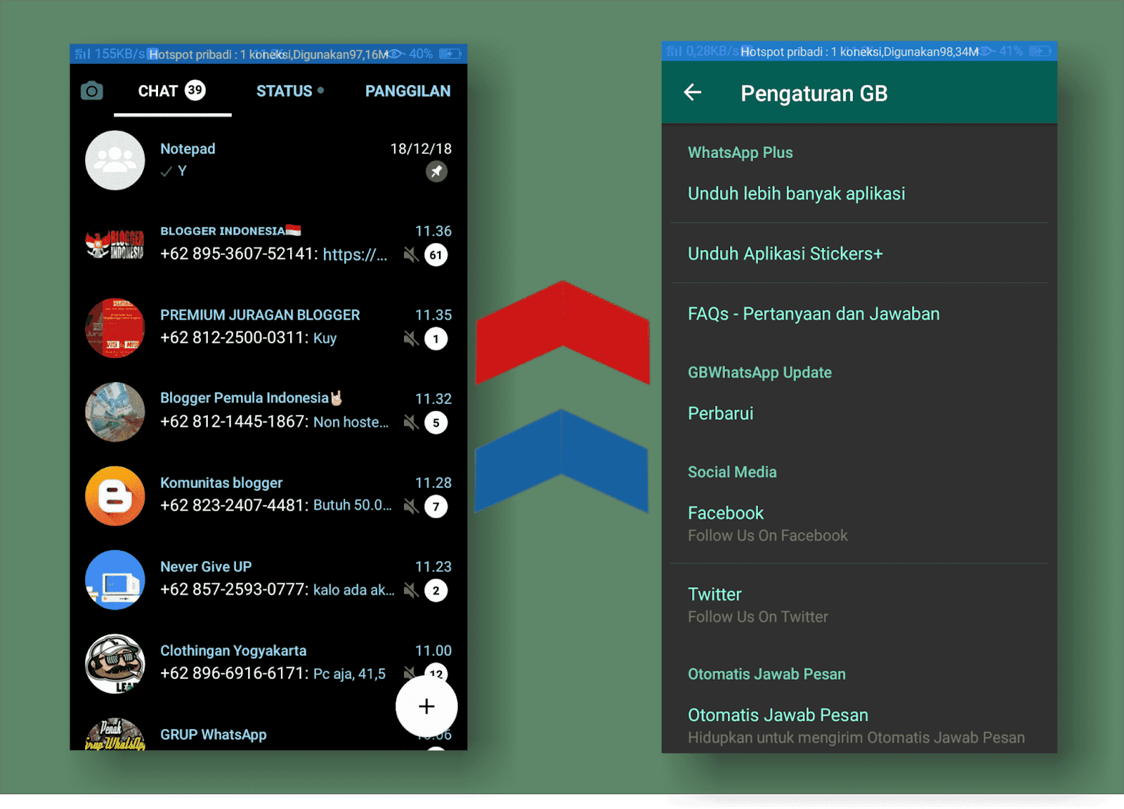Download Gbwhatsapp Apk Mod Terbaru Dengan Fitur Unggulan Nan