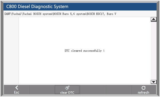 CAR FANS C800 diagnosis operation-5