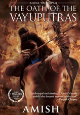 The oath of the vayuputras book cover