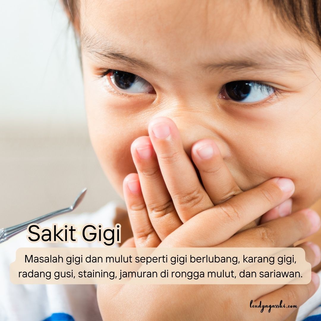 Solusi anak sakit gigi dan masalah di rongga mulut