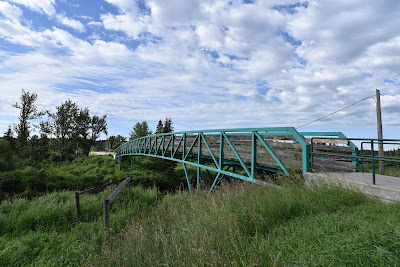 Blindman River Pedestrian Bridge TCT Alberta