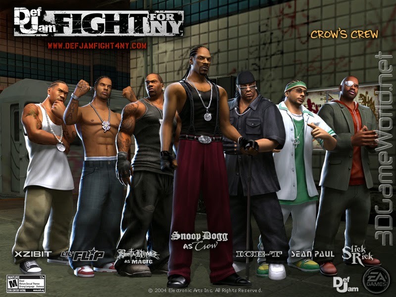 Download Game  PC Def Jam Fight for NY PS2 ISO Download 