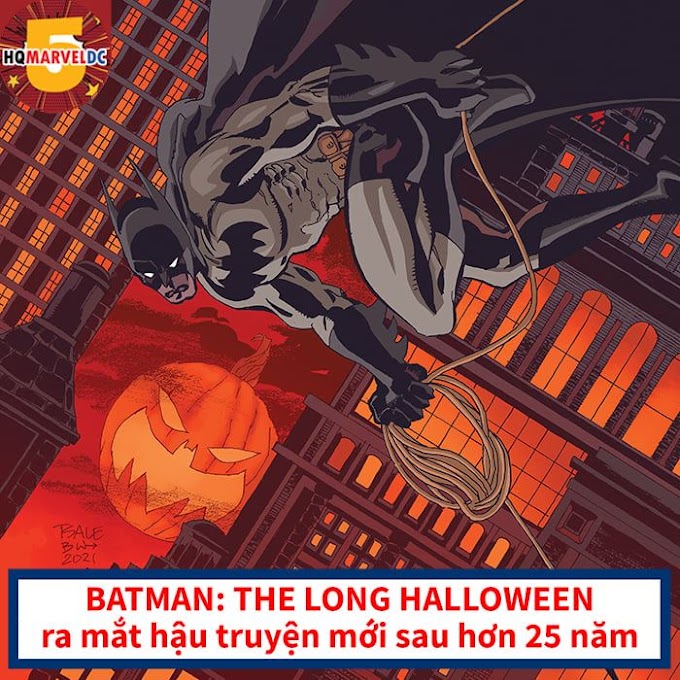 DC News - BATMAN: THE LONG HALLOWEEN ra mắt hậu truyện sau 25 năm