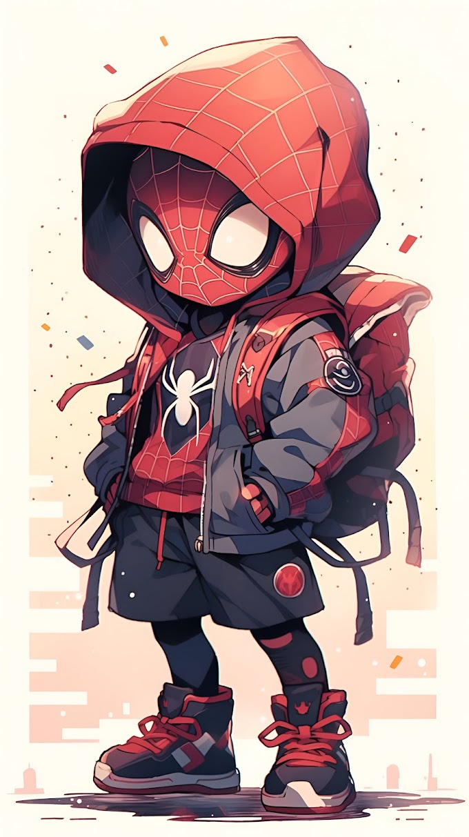 Cute Spider-Man Wallpaper
