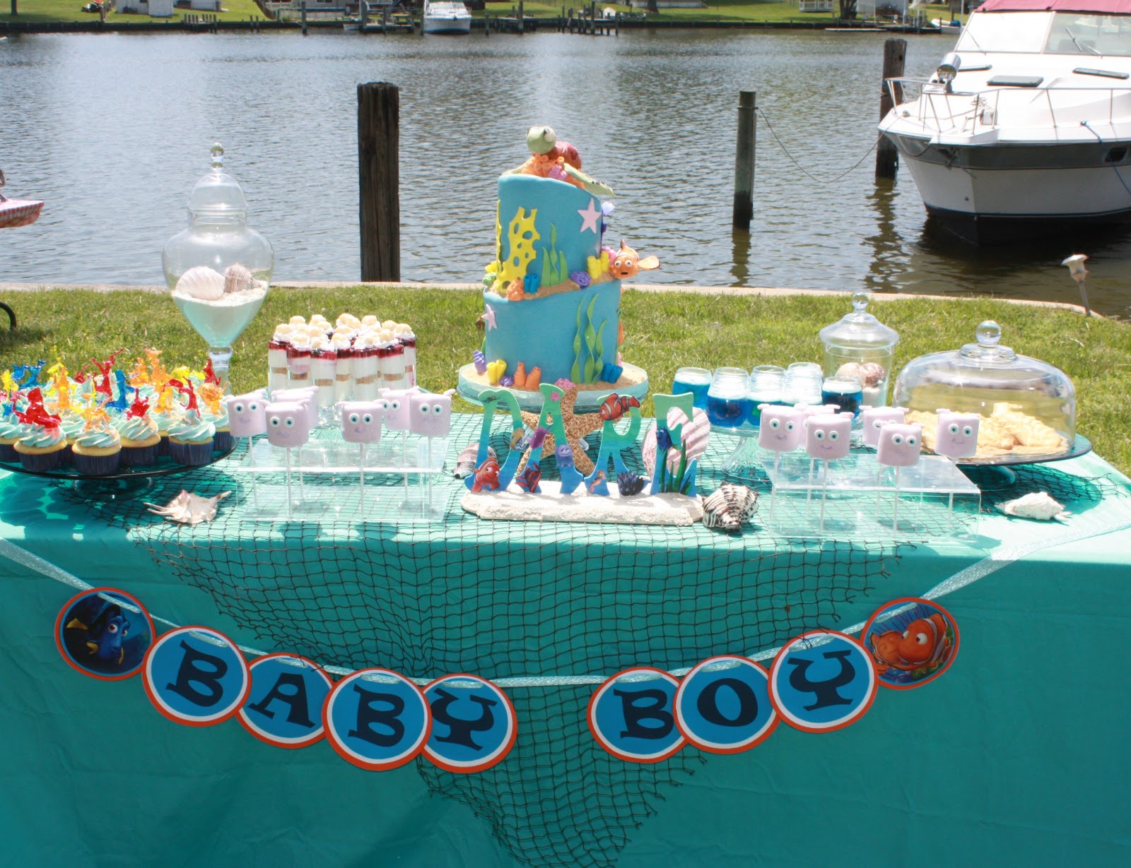 Sweet Eats Cakes Finding Nemo Under The Sea Baby Shower