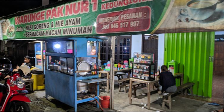 mie ayam pak nur brongkah