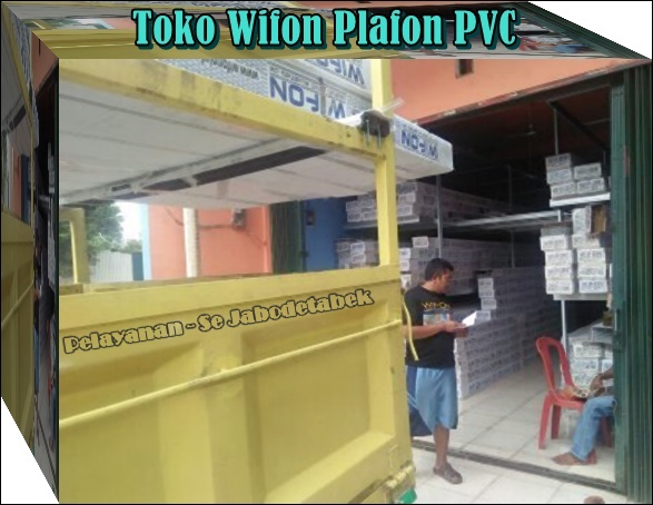 JUAL WIFON PLAFON PVC PER METER TERPSANG