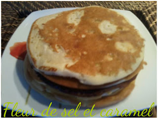 Assiette de pancakes