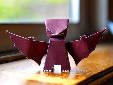 Kaiju Paper Toy Gyaos