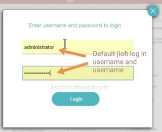 how to change jiofi password