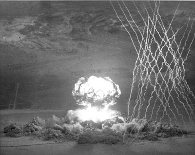 Operation Teapot's Wasp Prime was an air-dropped nuclear device that exploded