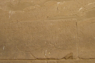 Graffiti of Henry Salt's assistant, Philae