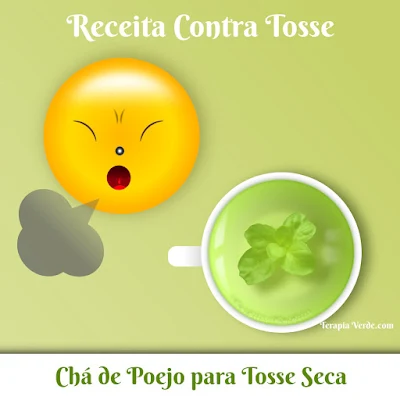 Receita Contra Tosse: Chá de Poejo para Tosse Seca