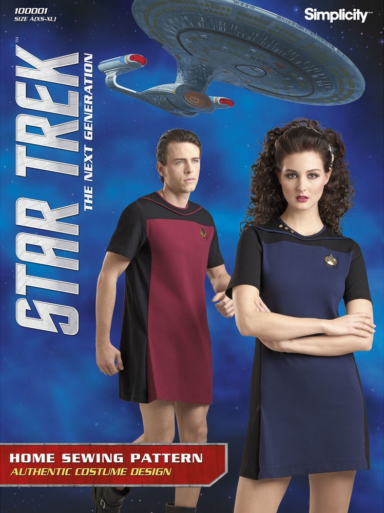 The Trek Collective Star Trek Sewing Patterns From Simplicity