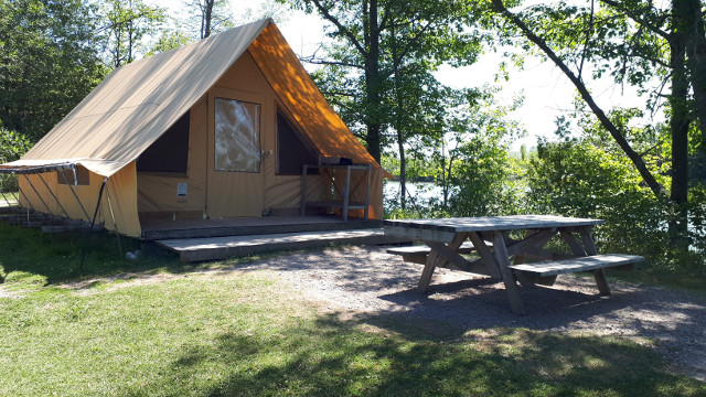 Prêt-à-camper Parc Nationale de Plaisance