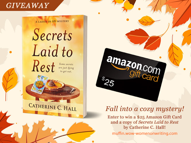 Enter to win a $25 Amazon Gift Card and a copy of Secrets Laid to Rest by Catherine C. Hall