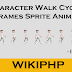 Character Walk Cycle keyframes Sprite Animation