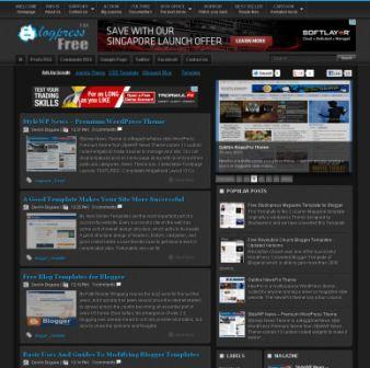 Blogpress Blogger Template