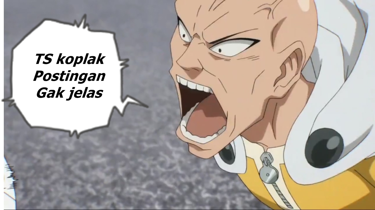 44 Meme Lucu One Punch Man Keren Dan Terbaru Kumpulan Gambar