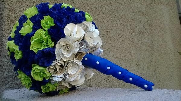 Crafty wedding bouquets