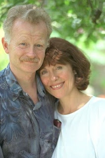 Brian Miller with his late wife Elisabeth Sladen